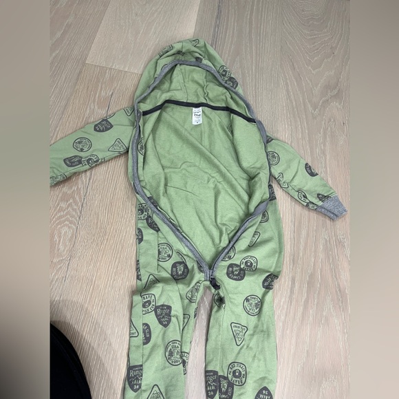 Carters. Boys 24 m. Hoodie park ranger jumpsuit. EUC - Picture 2 of 4